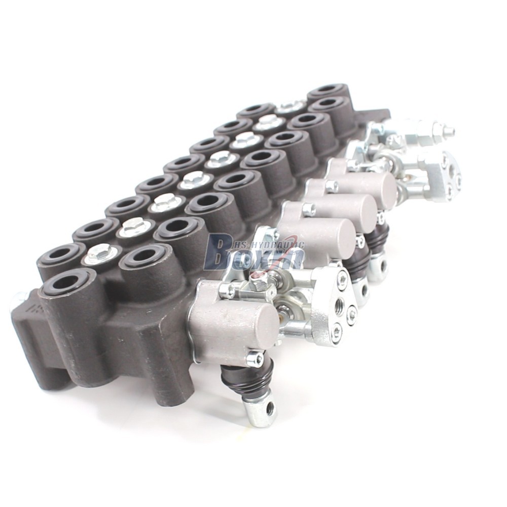 China Factory Supply HSW50 Manual and Joystick 8 Spool Valve cover photo